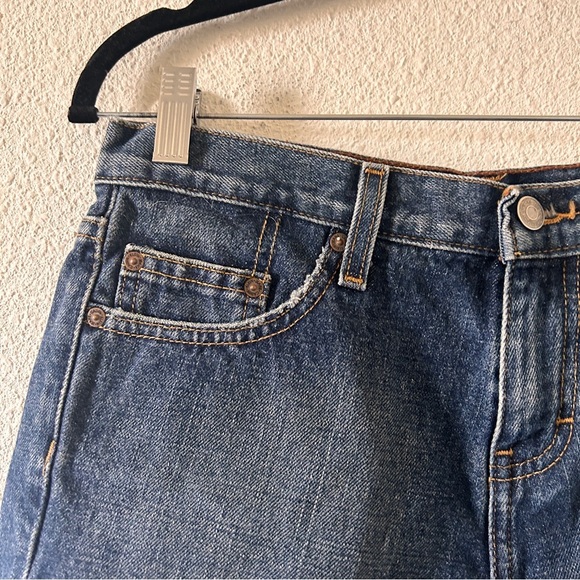 Calvin Klein Jeans Denim Short Women’s 4 Blue Summer Festival Rodeo Cowgirl - Picture 3 of 8